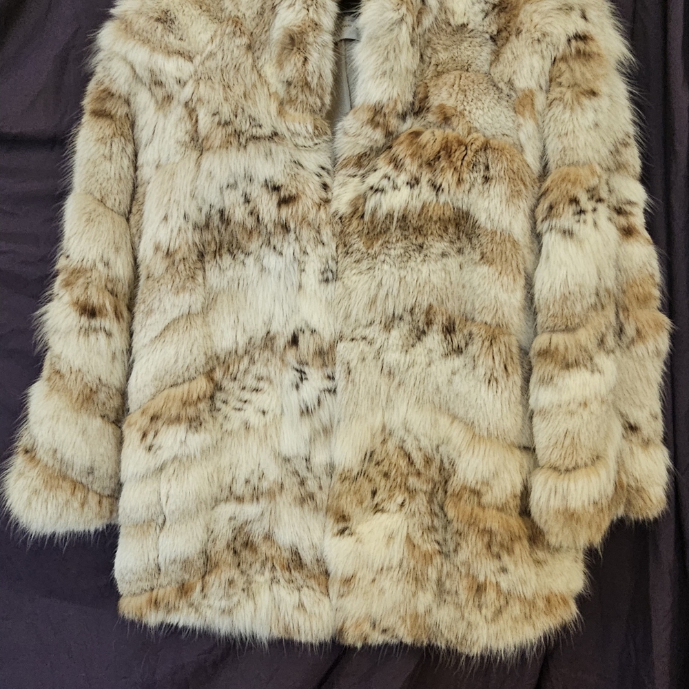 Elegant Faux Fur Coat